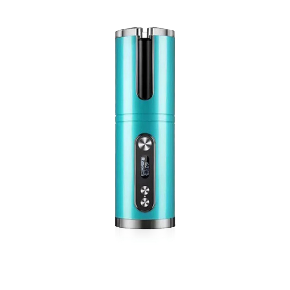 Portable Automatic Hair Divider Curler - Blue