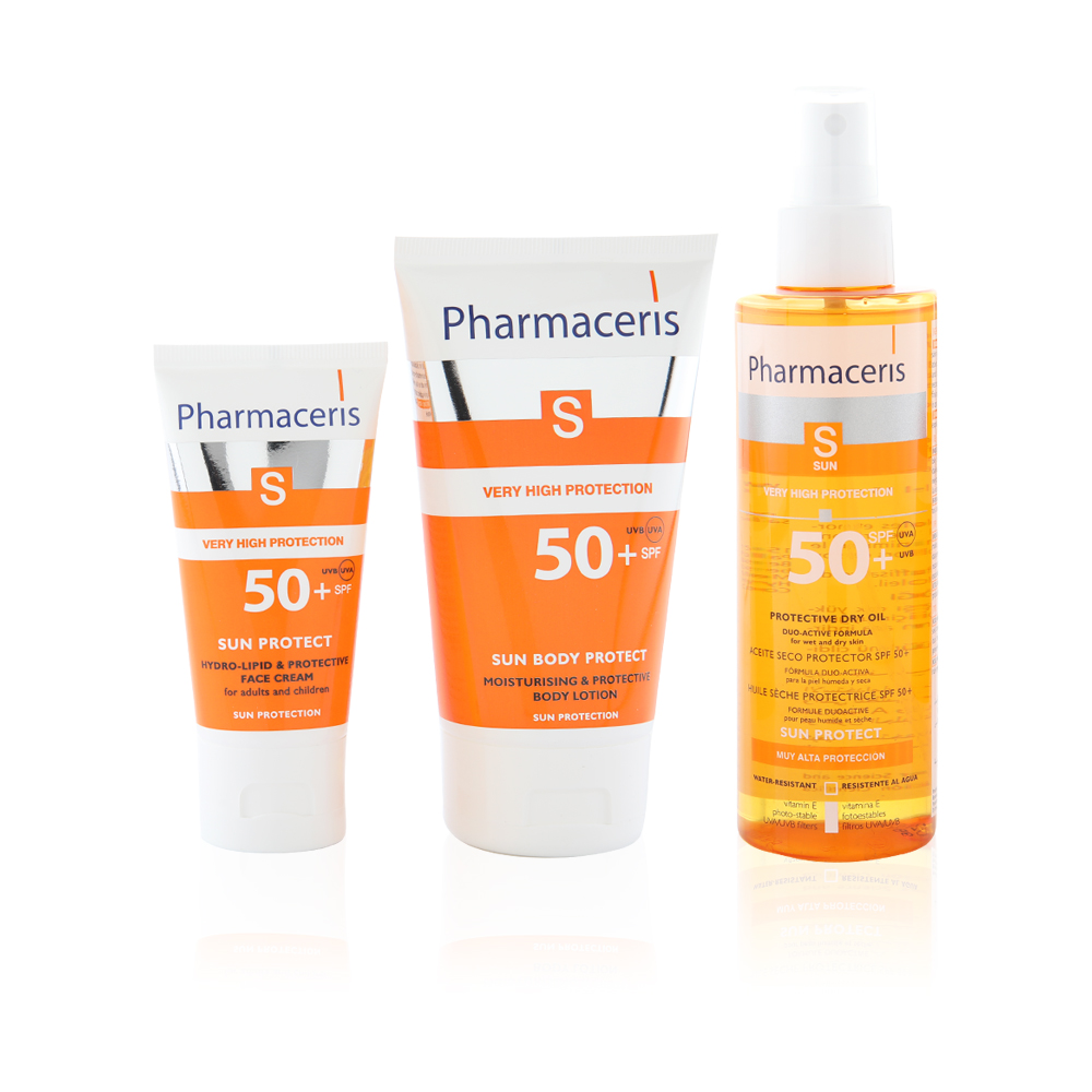Sun Protection For Face And Body And For Wet And Dry Skin