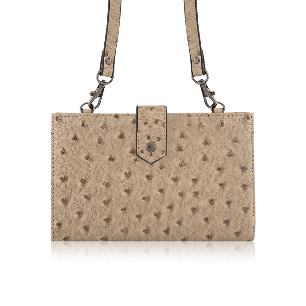 Mix And Match Mobile Phone Wallet - Beige