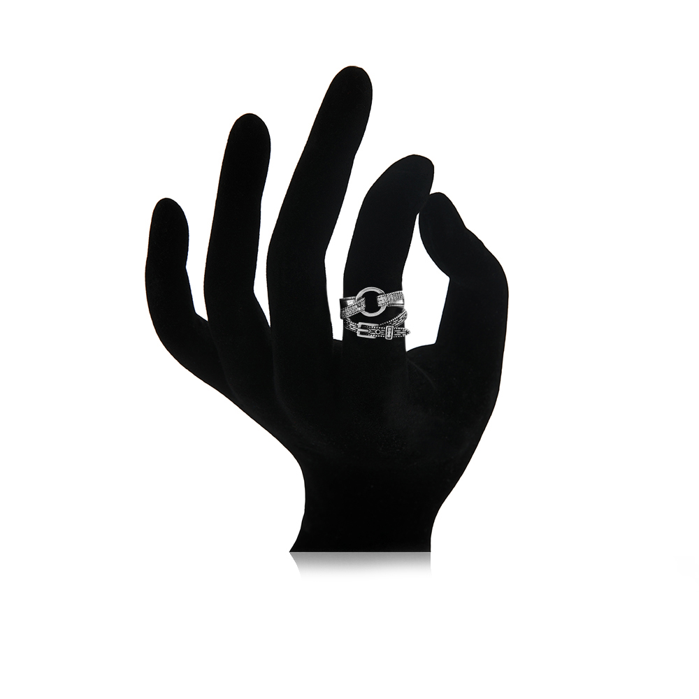 Lucky Belt Ring - Silver