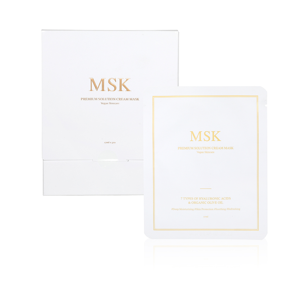Premium Solution Cream Face Mask  - 27 Ml X 5 Pc