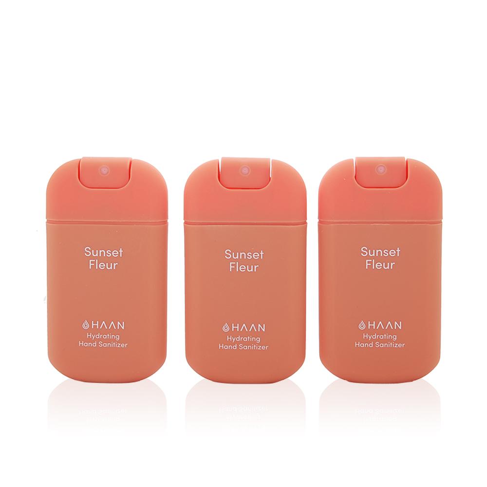 Sunset Fleur Hydrating Hand Sanitizer - Pack Of 3 Pcs