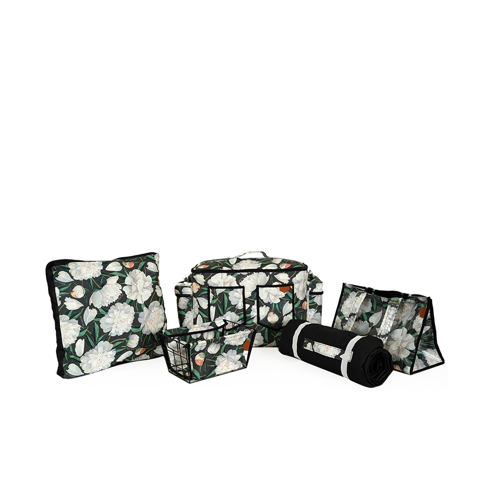 Bag Set  - Floral Green - N 45