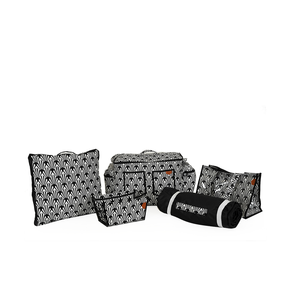Bag Set  - Black & White - N 48