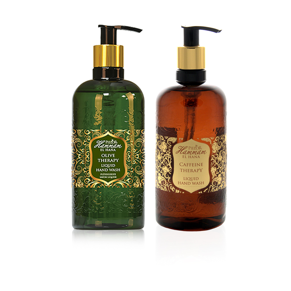 Olive Therapy Liquid Hand Wash With Caffeine Therapy Liquid Hand Wash - 2 x 400 ml