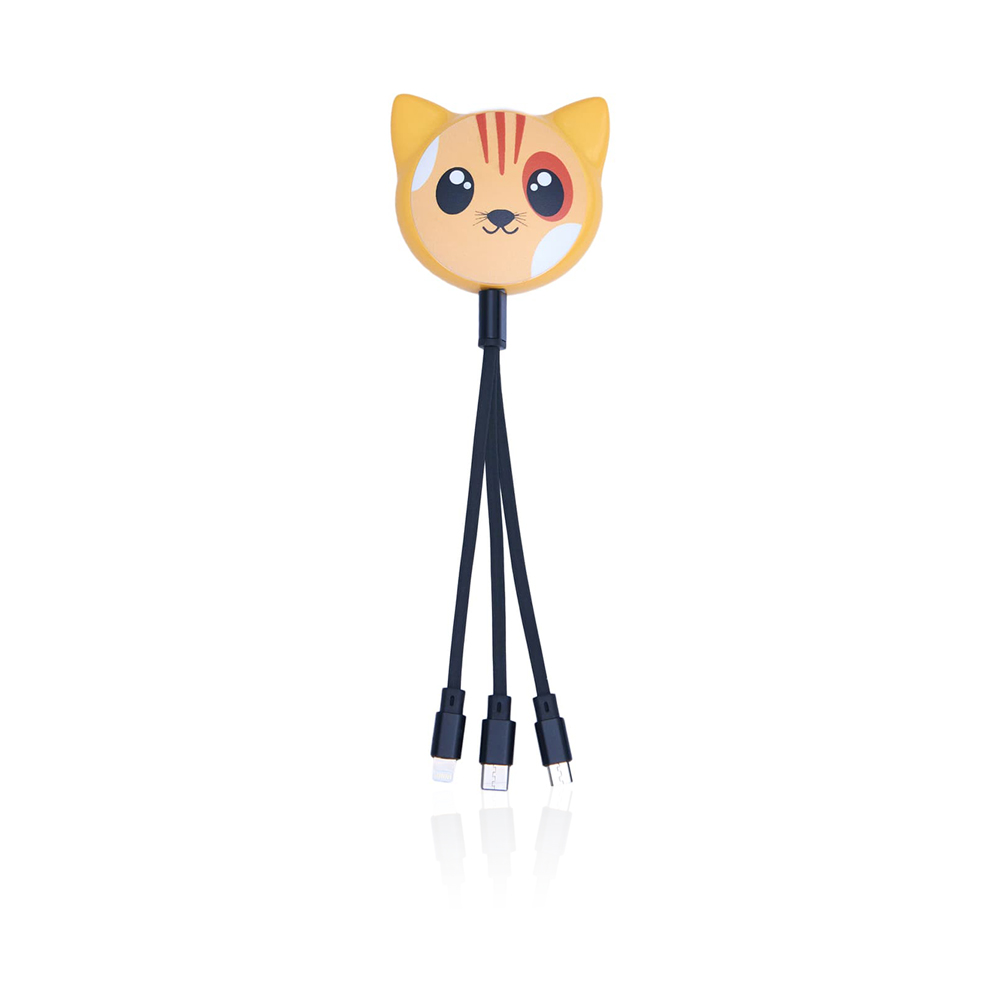 Animal Cable 3 In 1 - Cat