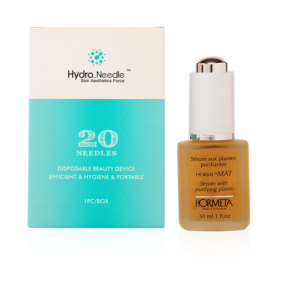 Serum With Purifying Plants - 30 ml And Hydra Needle  