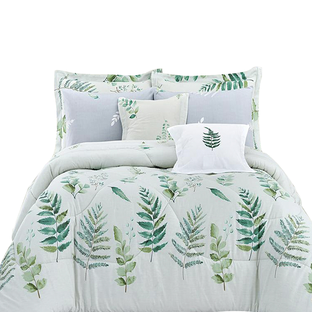 Comforter Set 8 Pcs - 240 X 260 - N 34