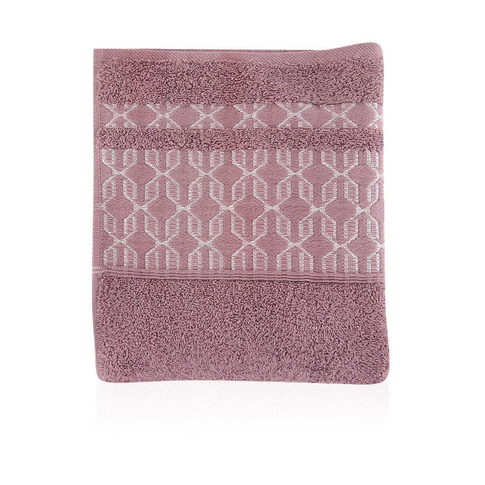 Jagar Bath Towel - Damson - Small