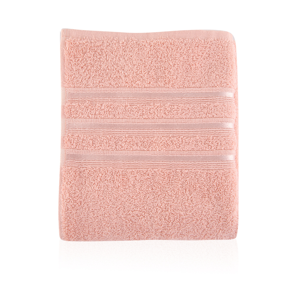 Dobby Bath Towel - Orange - Small