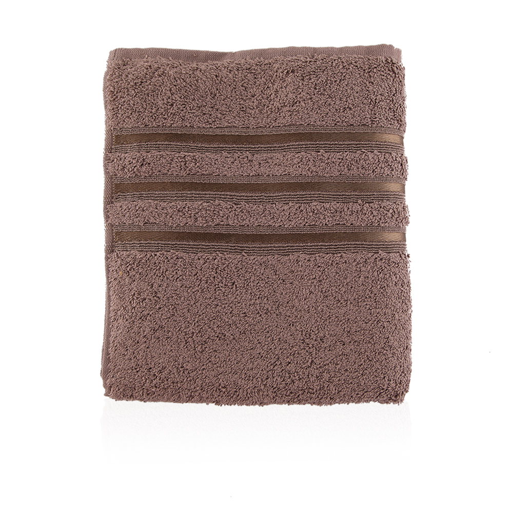 Dobby Bath Towel - Coffee - Small
