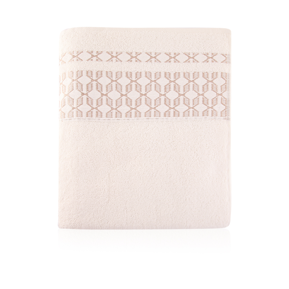 Jagar Bath Towel - Cream - Medium