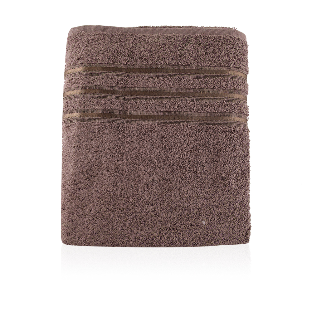 Dobby Bath Towel Coffee - Medium