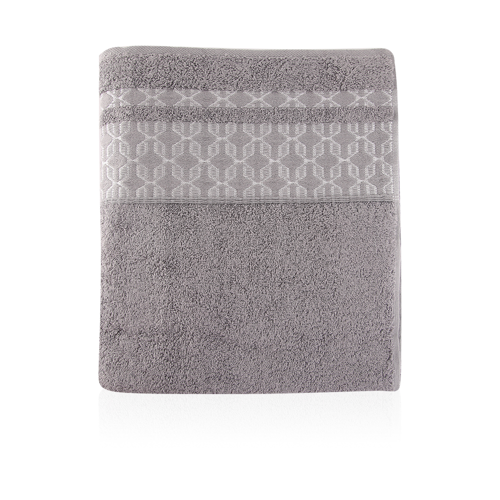 Jagar Bath Towel - Dark Grey - Large