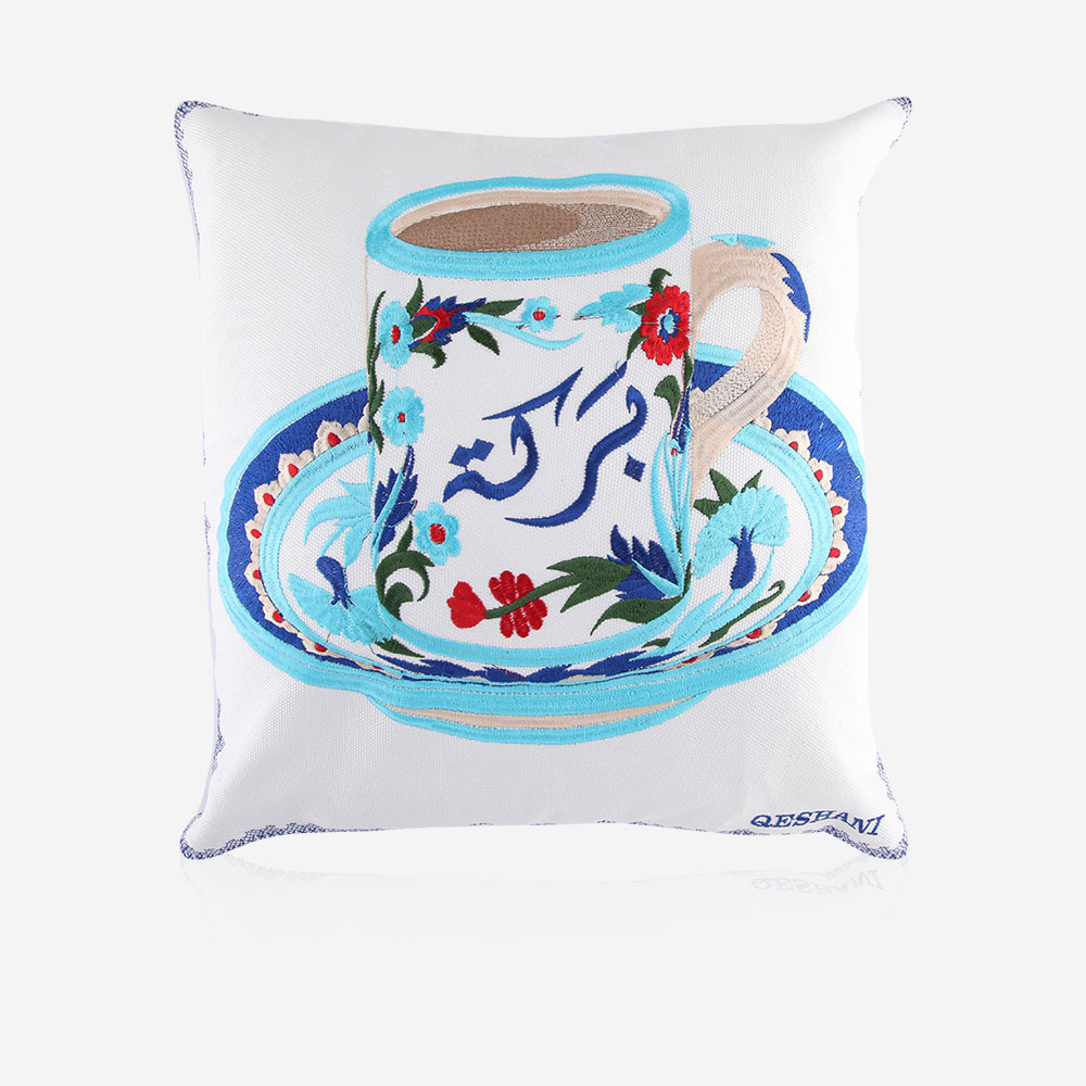Baraka Embroidered Cushion - 17C