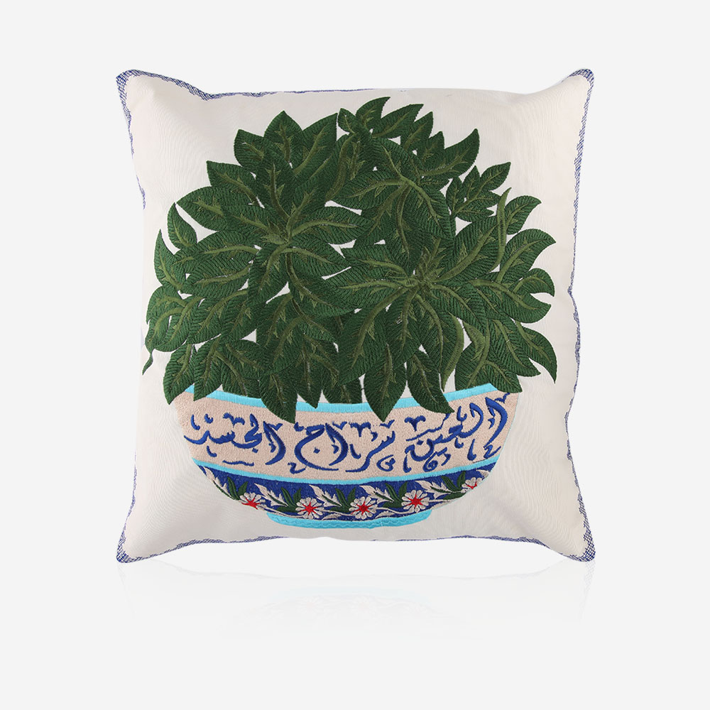 Embroidered Cushion - 17F