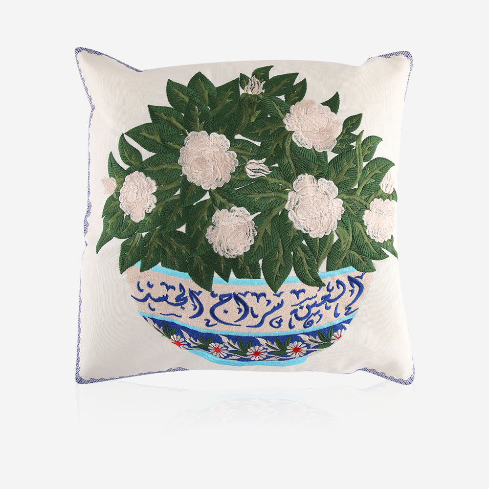 Embroidered Cushion - 17E