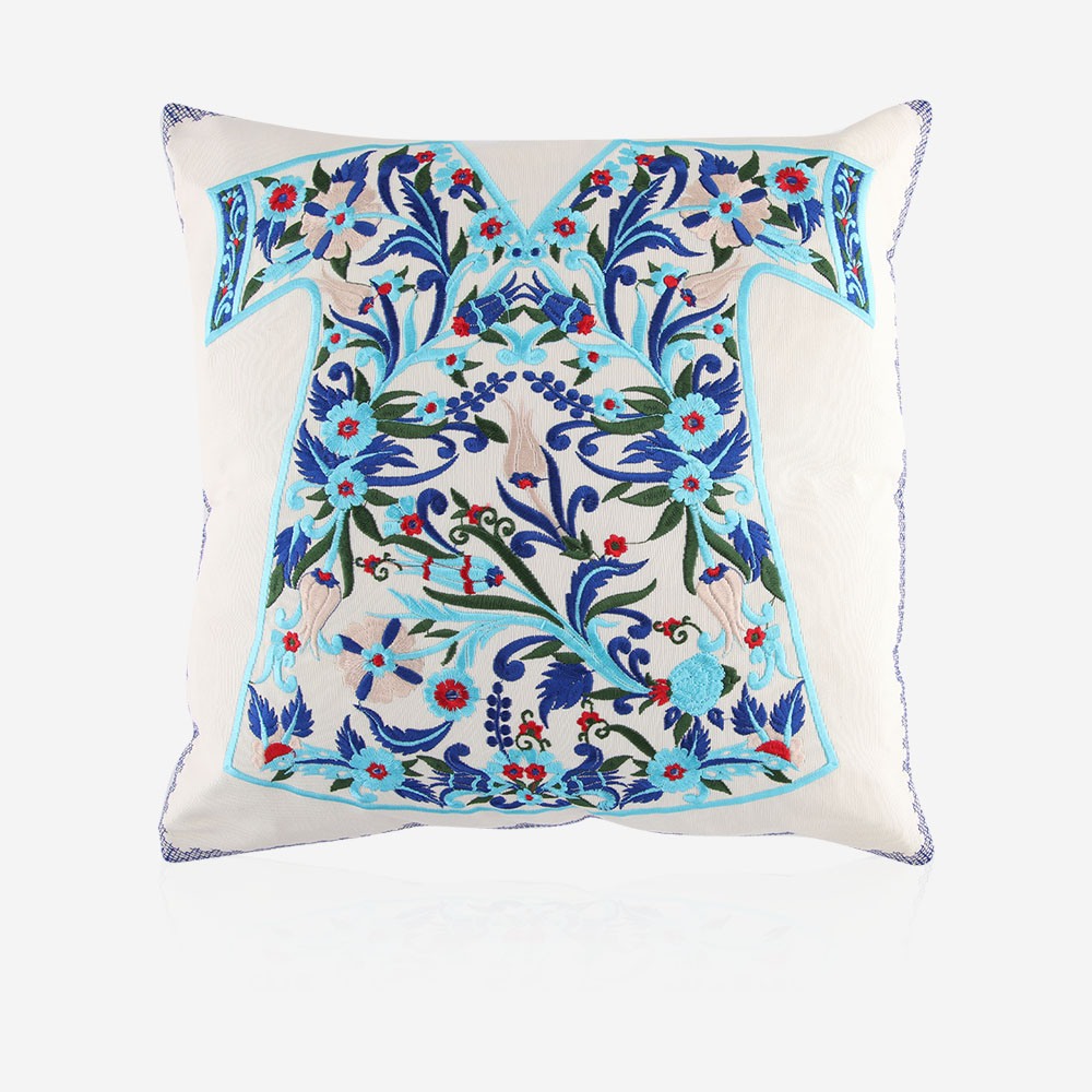 Embroidered Cushion - 17O