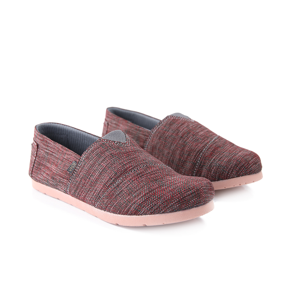 Classics Heritage Canvas Espadrille Shoes For Women - Vintage Mix Red