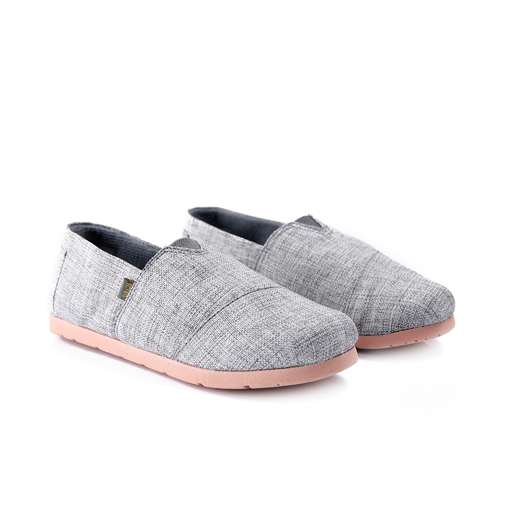 Classics Heritage Canvas Espadrille Shoes For Women - Vintage Light Gray