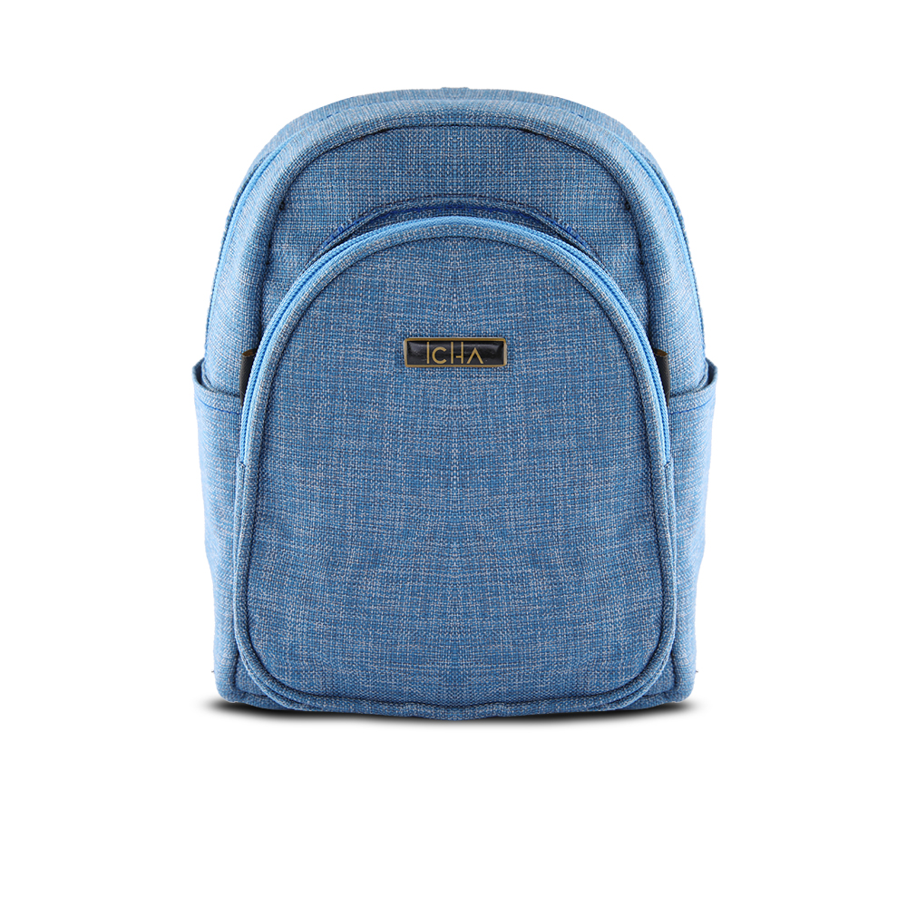 Classics Heritage Canvas Espadrille Pumps Bag For Kids - Vintage Light Blue