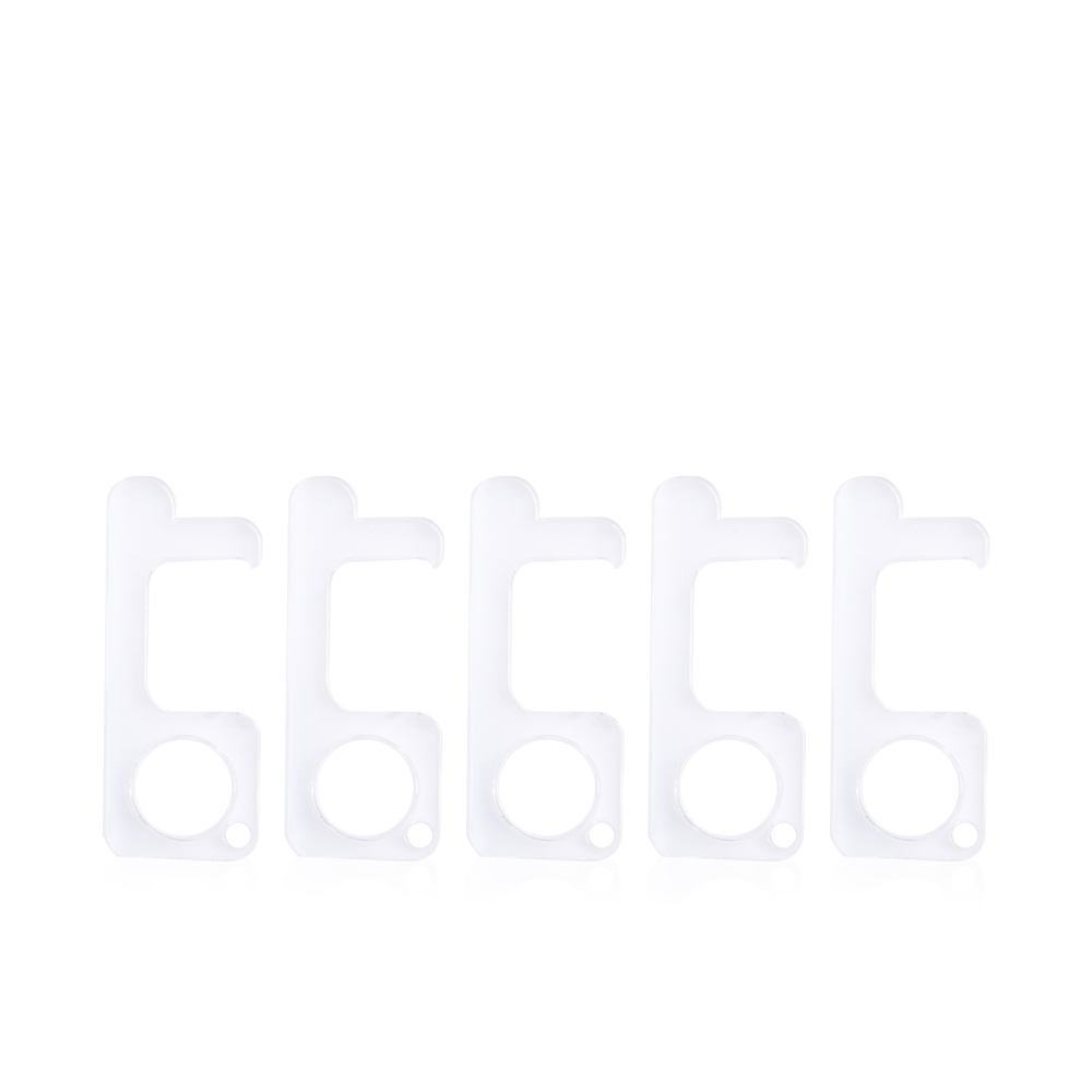 Acrylic Clear Safety Key - 5Pcs