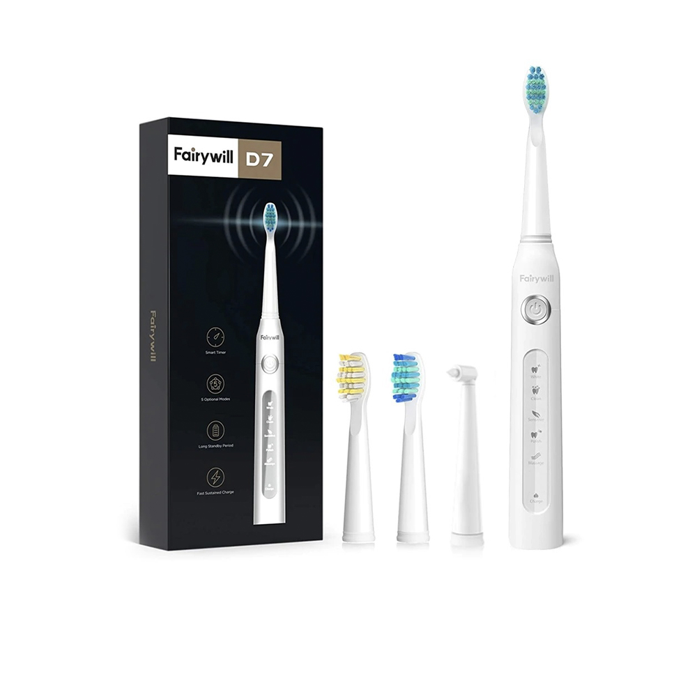 Sonic Electric Toothbrush - White - FW-507