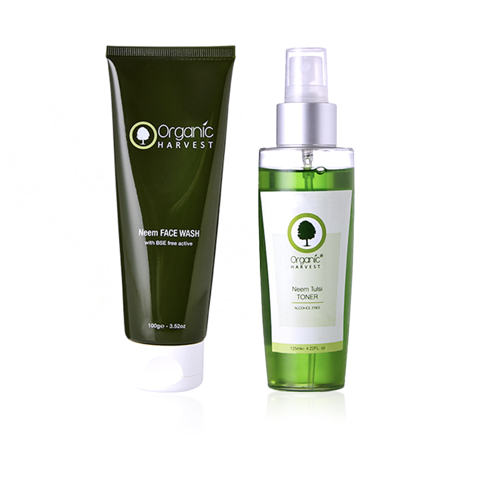 Neem Face Wash And Neem Tulsi Toner Skin Care Sets
