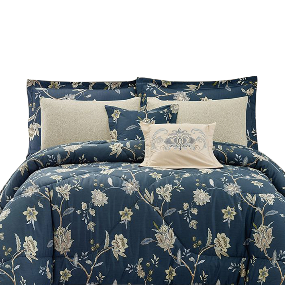 Badrah Comforter Set 8 Pcs - 260 X 240 - N 40