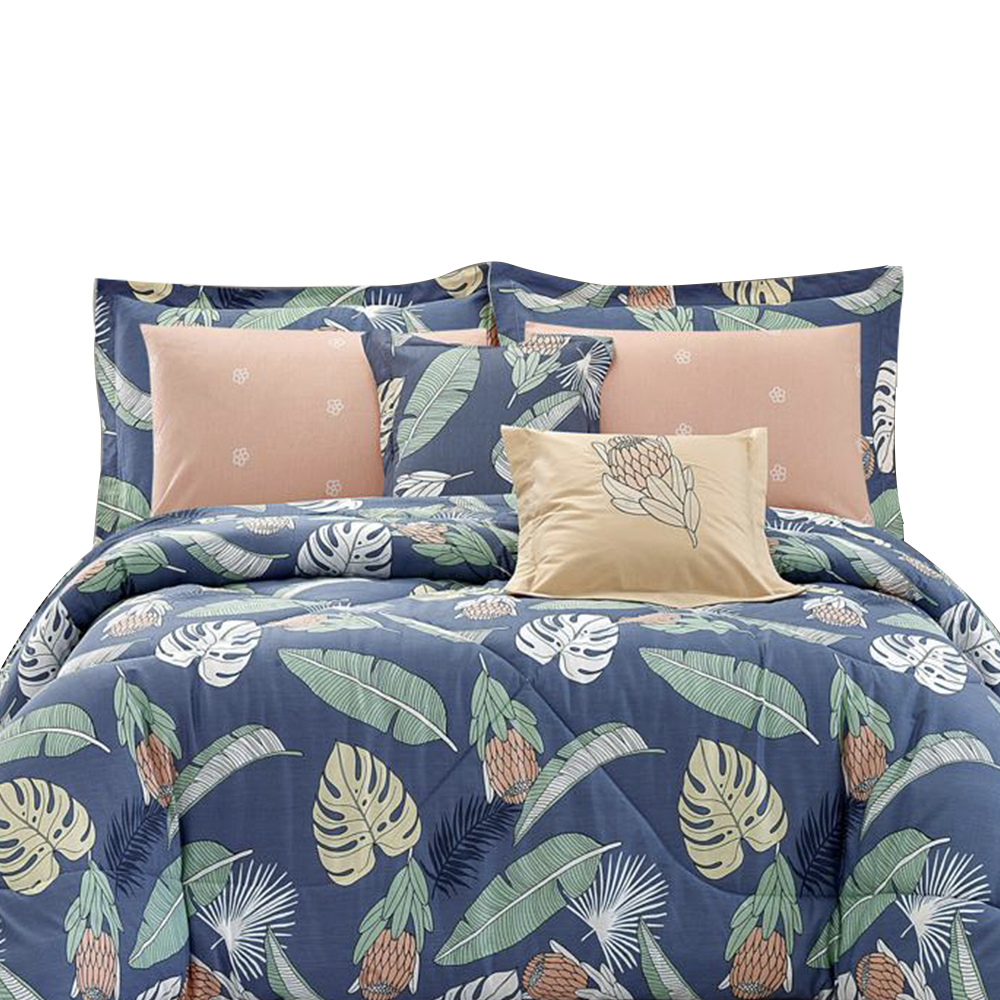 Badrah Comforter Set 8 Pcs - 260 X 240 - N 41