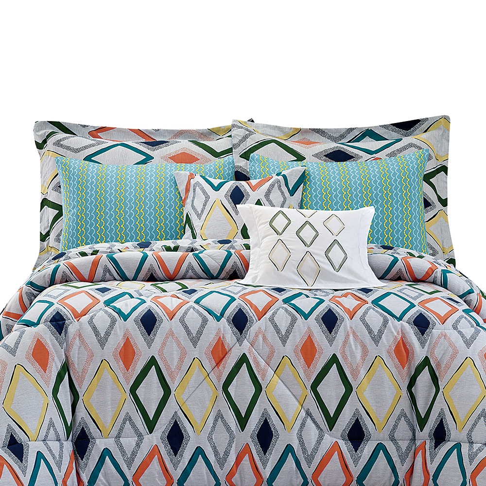Badrah Comforter Set 8 Pcs - 260 X 240 - N 45