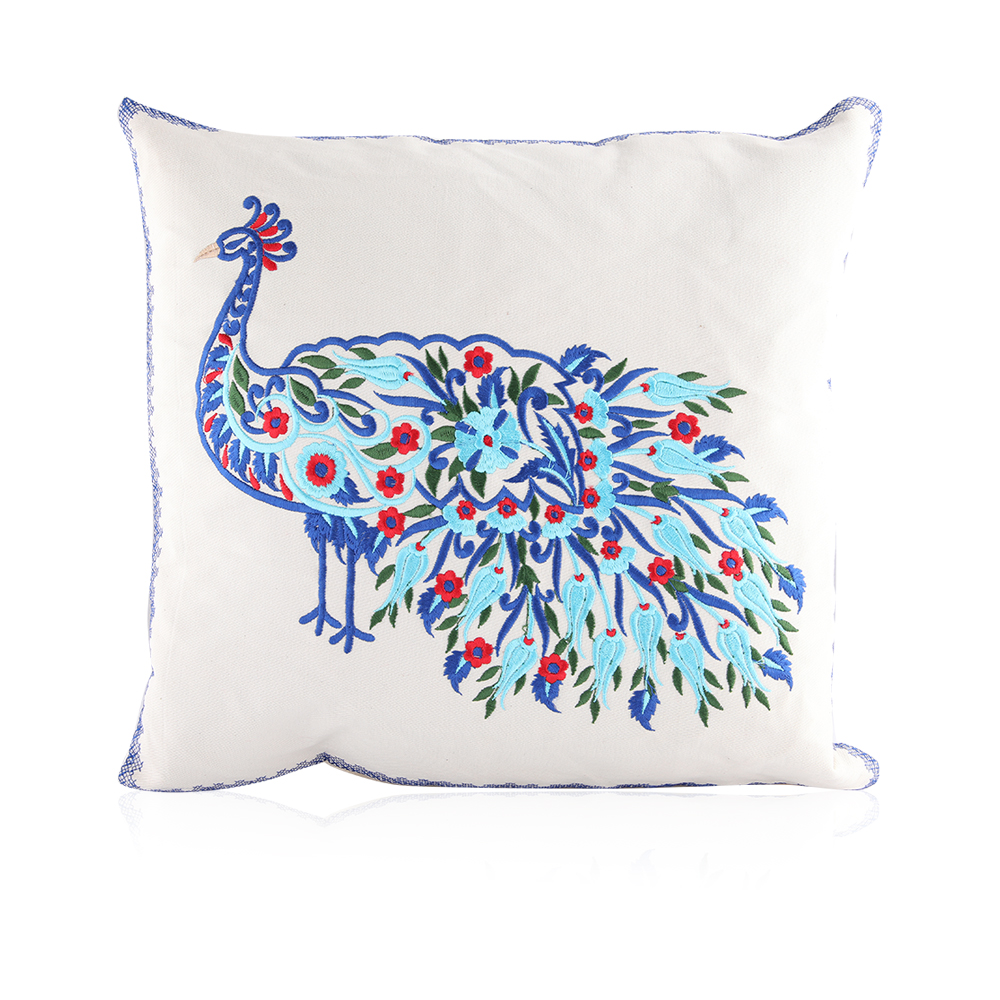 Peacock Cushion