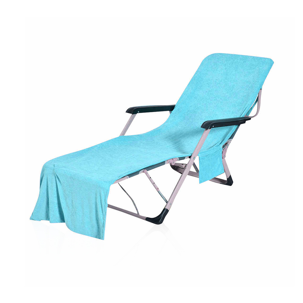 Beach Chair Cover - Mint Blue