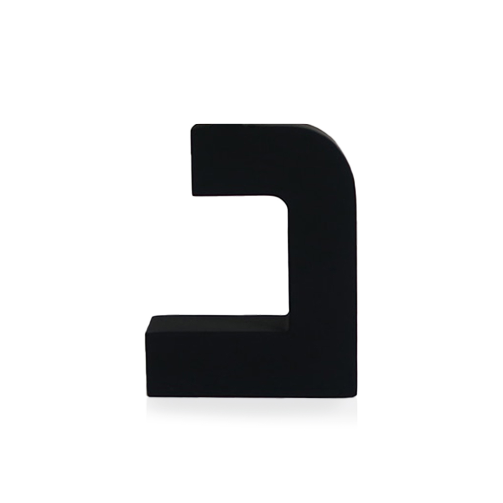Arabic letter block - daal