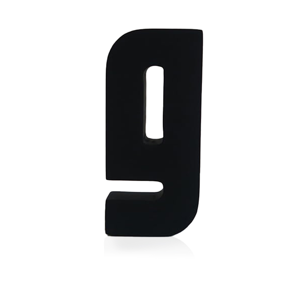 Arabic letter block - waw