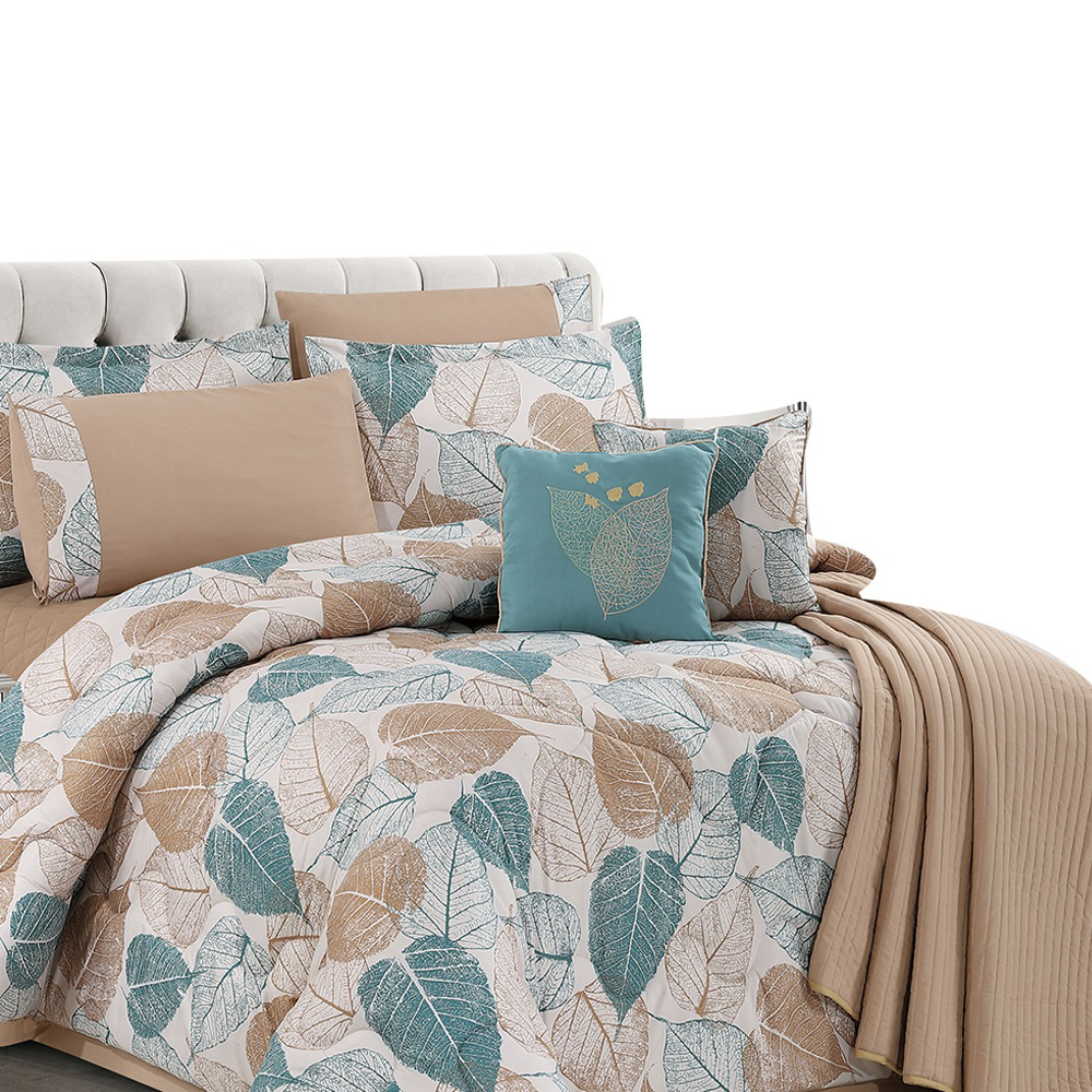 Olivia Comforter Set - King Size - 9pcs - 260 x 240 - N P-301
