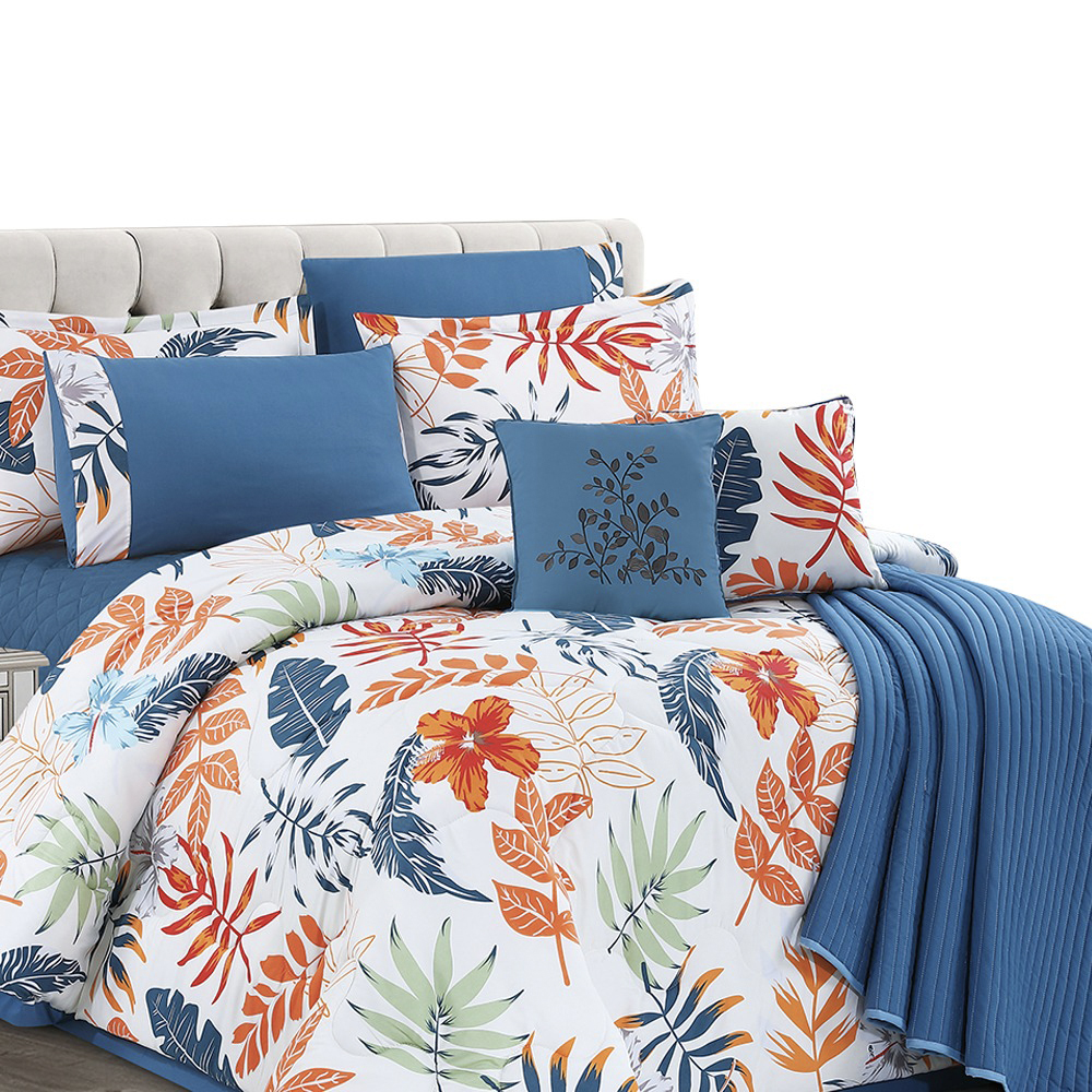 Olivia Comforter Set - King Size - 9pcs - 260 x 240 - N P-306