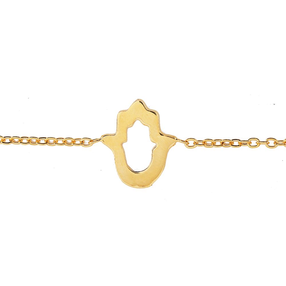 Gold plated Hamsa Bracelet  