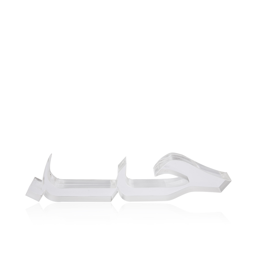 Hob Wood Acrylic Bookend - Acrylic