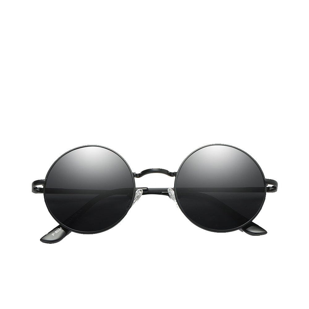 Rome Polarized Sunglasses Unisex - Black - Size 45 To 133