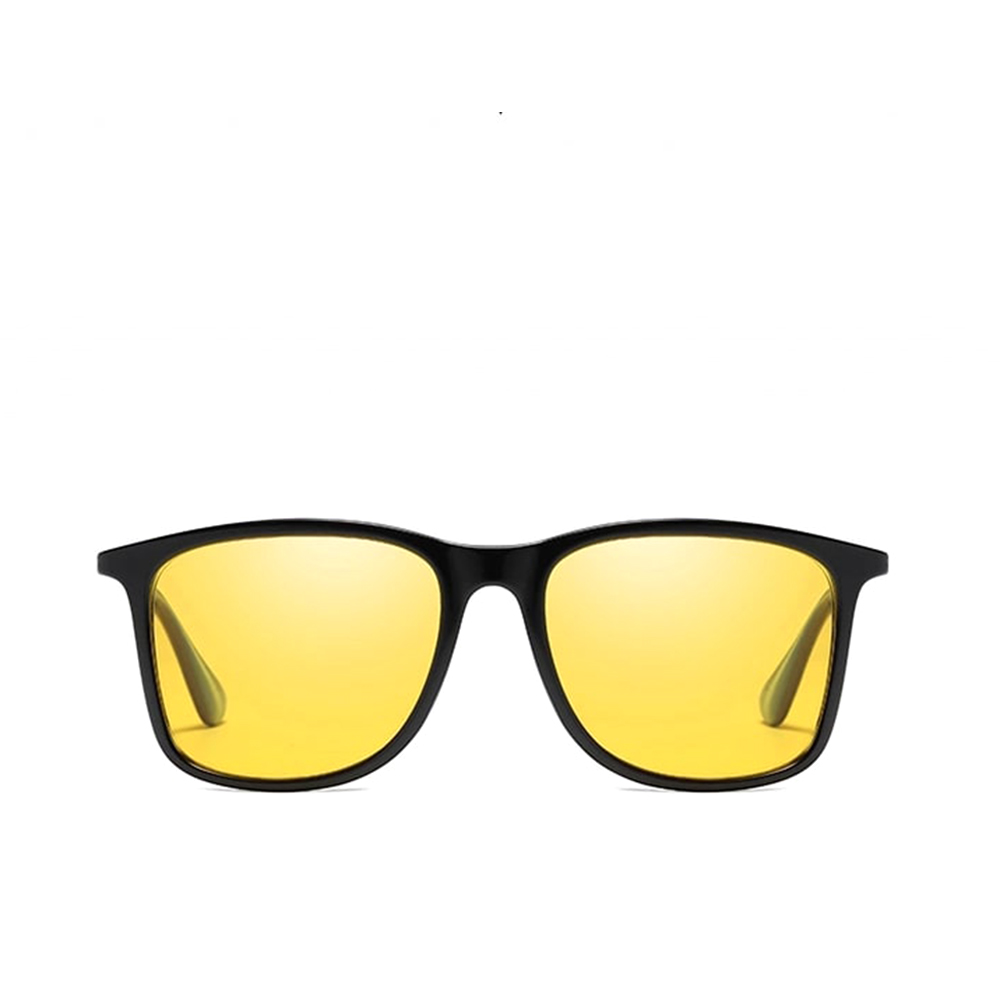 Marbella Polarized Sunglasses Unisex - Black & Yellow - Size 56 To 153
