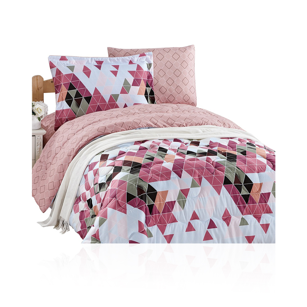 Oscar 4 Pcs Comforter Set Queen Size - 170 x 230 - N 21016