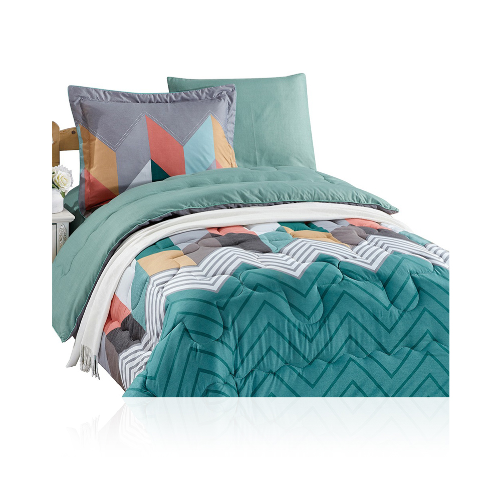 Oscar 4 Pcs Comforter Set Queen Size - 170 x 230 - N 21019