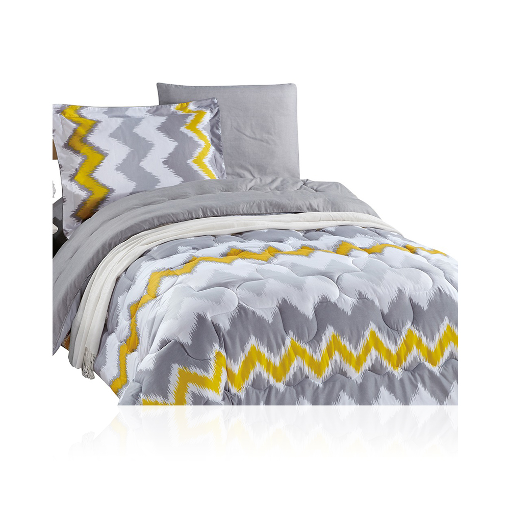 Oscar 4 Pcs Comforter Set Queen Size - 170 x 230 - 21025
