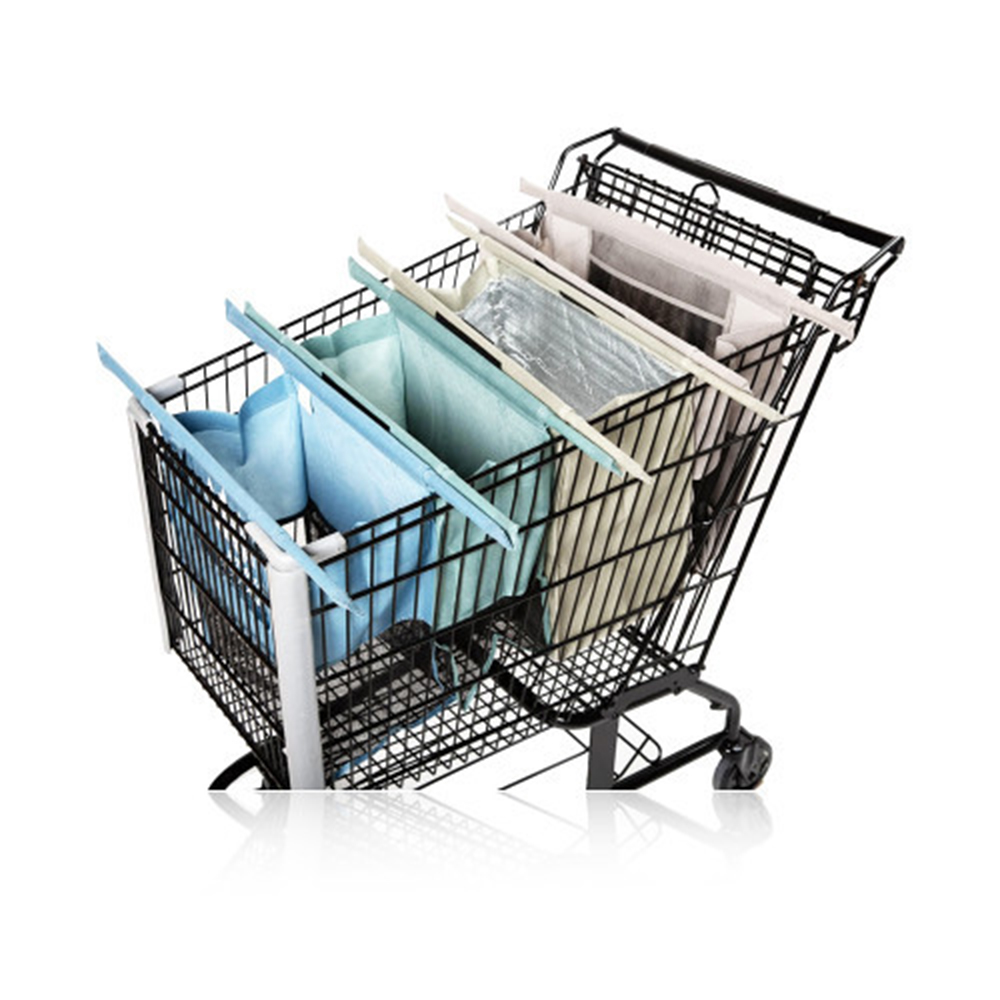 Smart Trolley Shopping Bags Set - Multi Colors
