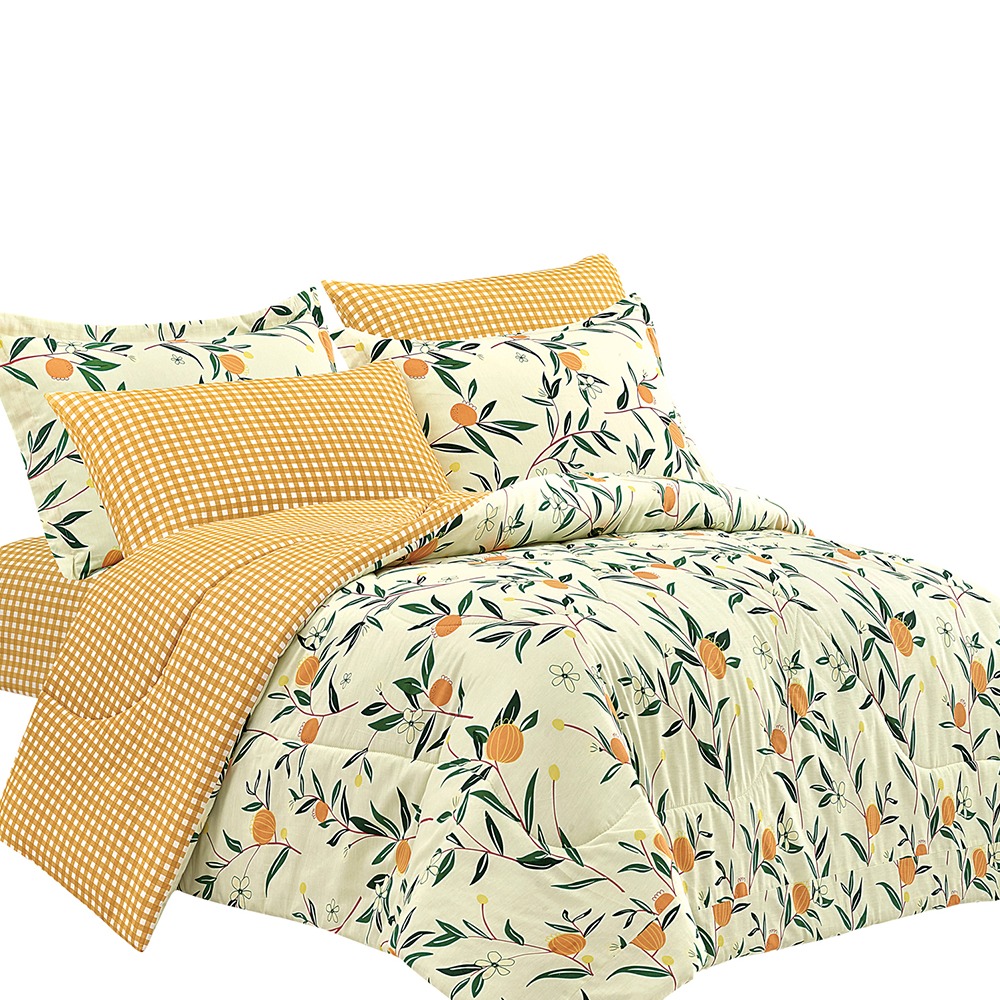 6 Pcs Comforter Set - King Size - 260 X 240 - N 245