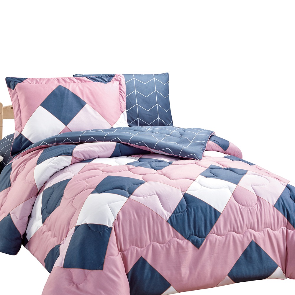 4 Pcs Oscar Comforter Set - Queen size 230 * 170 - N 21-301