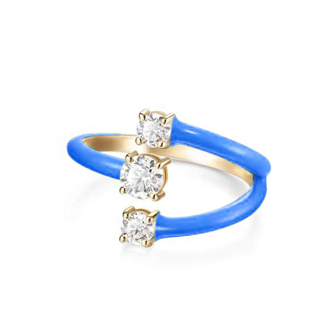 Neon Women Ring - Blue