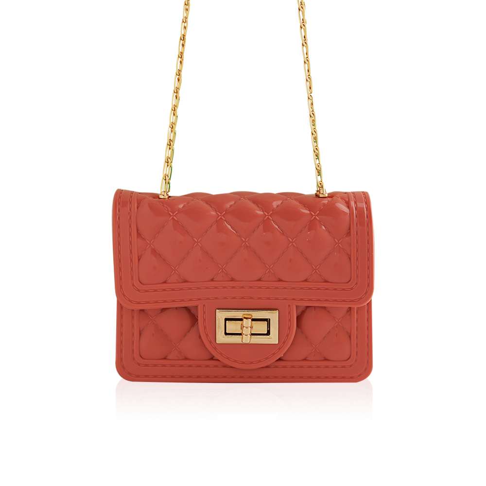 Mini Jelly Handbag - Nude Pink