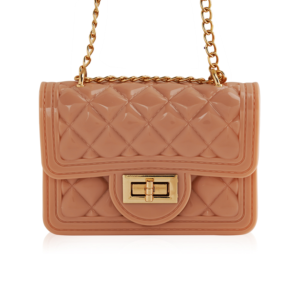 Mini Jelly Handbag - Beige